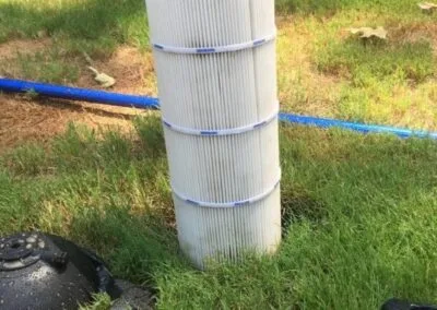 After Pool Filter Cleaning